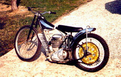 This bike was in really rough shape when I bought it. Lots of sanding and new chrome.