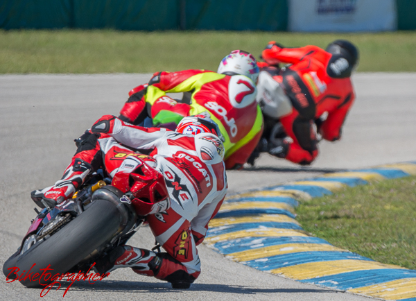 GTO Expert / Amateur split, turn 7 Homestead Speedway